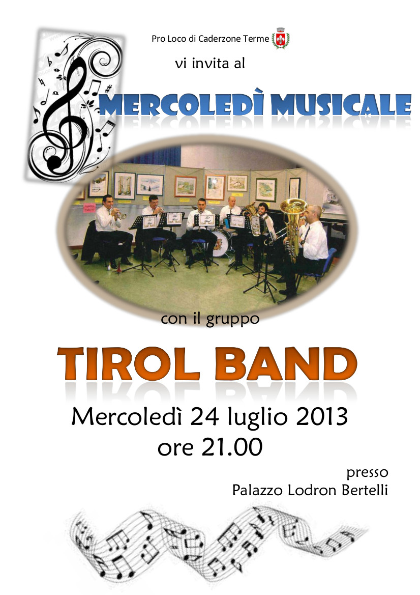 tirol-band a Caderzone Terme