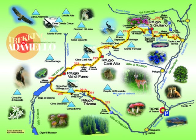 trekking adamello