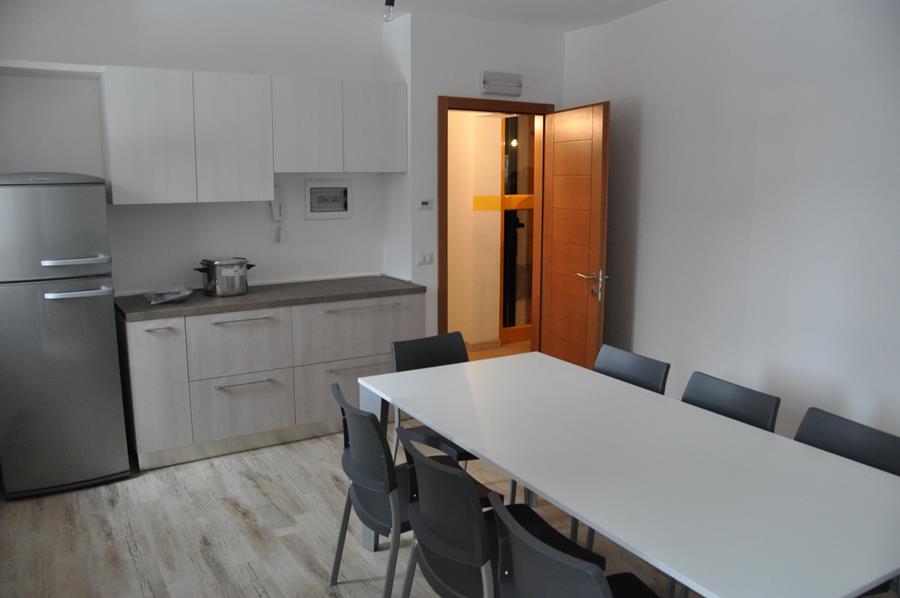 un ambiente della casa rifugio per le donne