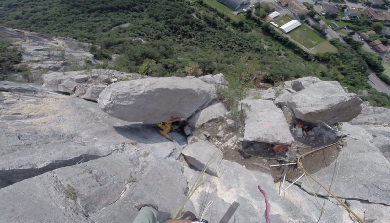messa in sicurezza parete rocciosa Sarche