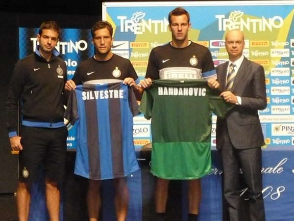 Handanovic e Silvestre Handanovic e Silvestre