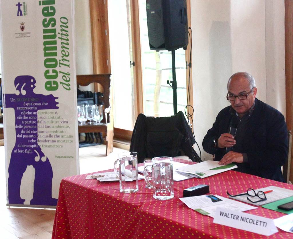 Annibale Salsa Ecomusei cibo paesaggio fiavè