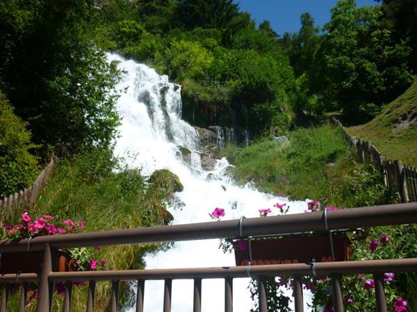 Cascata Rio Bianco Stenico. Giudicarie esteriori