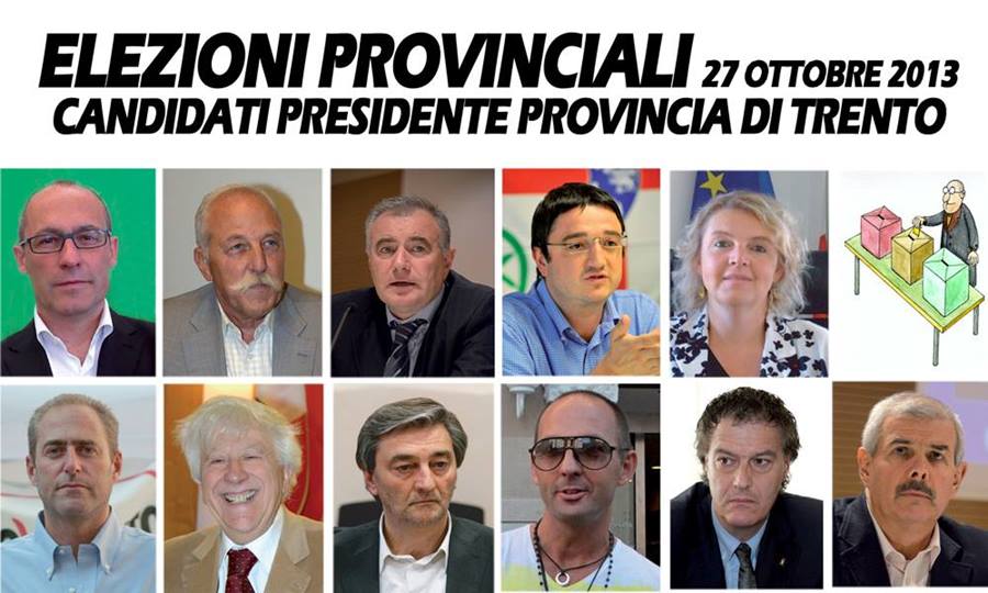 provincia di Trento elezioni 27 ottobre 2013b provincia di Trento elezioni 27 ottobre 2013b